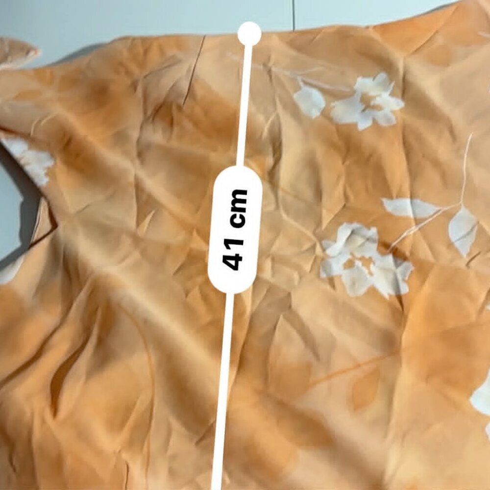 Peach Colour Ultra Light Summer Dress Junior size Large 11/13, Adult size XS - Picture 4 of 6